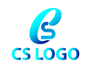 CS Letter Logo Design
