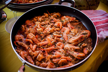 camarones a la diabla, platillos guerrerenses