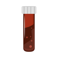 blood in test tube