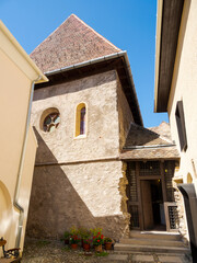 Fototapeta premium The Old Synagogue (O-Szinagoga). Sopron in Transdanubia in the west of Hungary close to the border with Austria. Eastern Europe, Hungary.