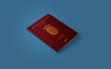 Official passport of Denmark,Danish Citizen Passport 