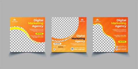 Business Marketing Social Media Post Banner Template