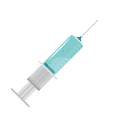 medical vaccine syringe