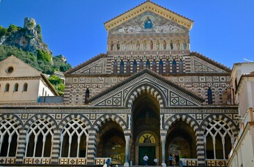 Fototapeta na wymiar Cattedrale di Amalfi -Salerno