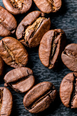 Сoffee beans closeup