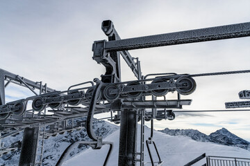 Wintertime on Kasprowy Wierch in Polish Tatras mountain © Ralfik D