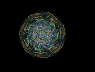 Imaginatory fractal abstract background Image