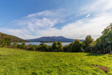 Lake Rotoaira in New Zealand