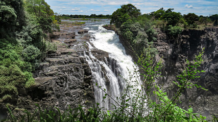 Majestic Victoria Falls in Southern Africa