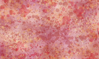 Abstract translucent watercolor background, splashes in red, purple, pink and yellow tones. Copy space, horizontal banner.