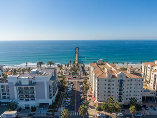 Various Oceanside California By Drone