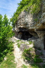 Medieval Albotin Rock Monastery, Bulgaria