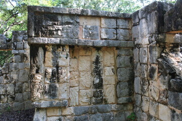 old wooden door in a wall