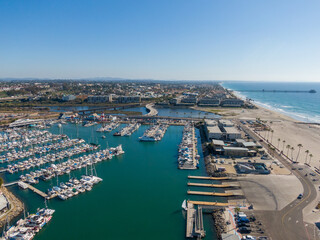 Various Oceanside California By Drone