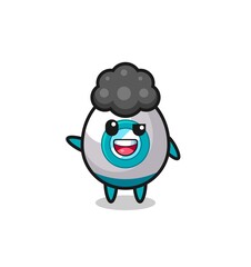 rocket character as the afro boy