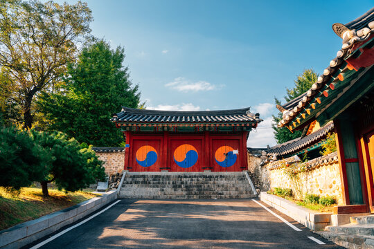 Gongju Hyanggyo. Korean traditional cultural heritage in Gongju, Korea