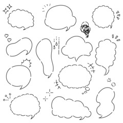 Speech Ballons Design Set