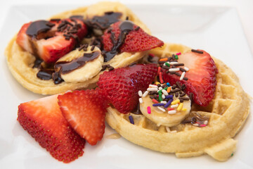 A special breakfast menu. 