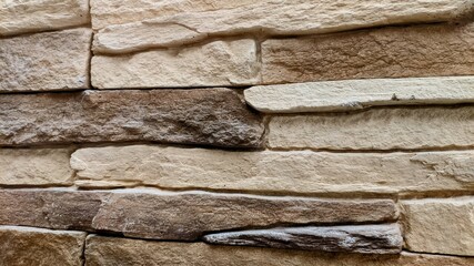 Natural stone wall, background