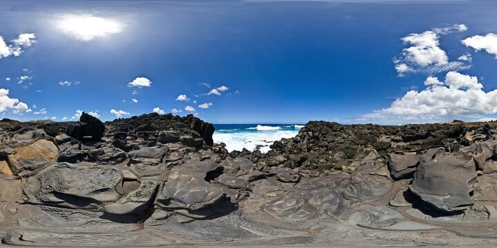 Baja Point, down the lava