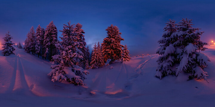 Walking in a Winter Wonderland in Straja