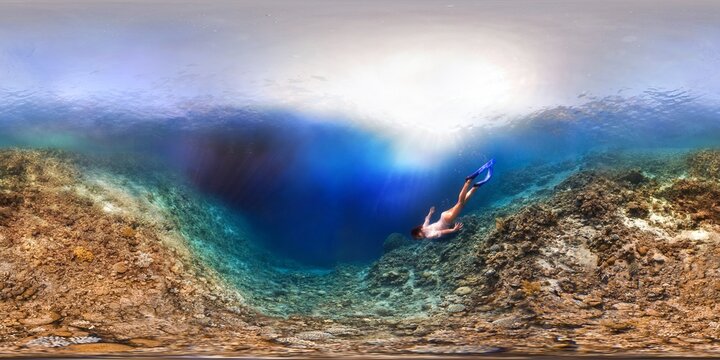 Gabr El Bint free diving