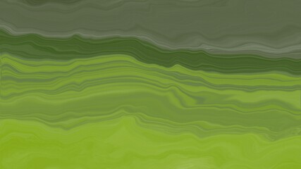 Obraz premium Green abstract background with liquify effect. Wallpaper art.