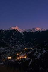 Alpenglow on Mt Tsmi