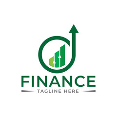 Financial Advisor Logo Design Template Vector Icons.