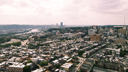 View Of Pittsburgh City Aerial
