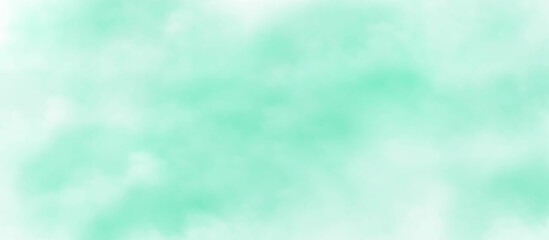 Light green watercolor paint paper texture brush background. Aquarelle canvas for grunge design, vintage cards templates. Multicolor shades hand drawn illustration. Hintergrund Banner - abstrakt in de