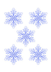 雪の結晶イラスト