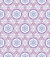 Traditional Art. Hand Drawn Painted.