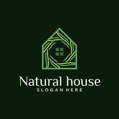 Natural leaf logo set with luxury leaf lotus concept design organic leaf logo 