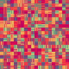 Abstract Geometric Pattern generative computational art illustration