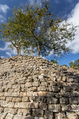 Belize, Toledo. Lubaantun Archeological Site.