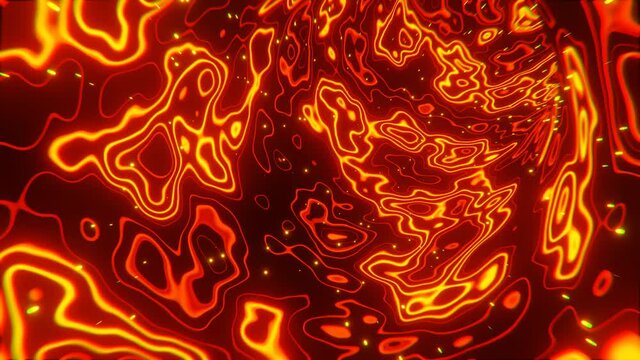Time Machine Tunnel 4K Seamless Loop for Science Films, Music Videos, Broadcast, Relaxation, Meditation, Audiovisual Performance, Light Show, Night Clubs 3D Rendered