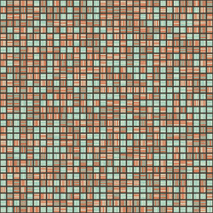 Fototapeta premium Abstract Geometric Pattern generative computational art illustration