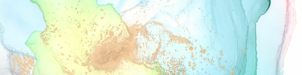 Alcohol Ink Mix. Vibrant Abstract Illustration.