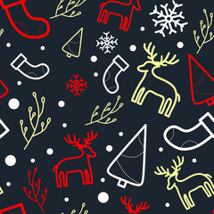 Christmas Pattern Calm Color