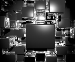 3D digital world and multiple monitors
