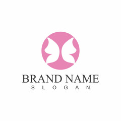 Beauty Butterfly Vector icon design