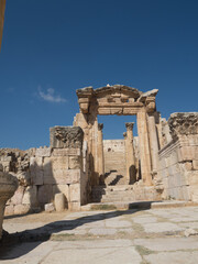 Fototapeta premium Ciudad romana de Jerash, en Jordania, Oriente Medio, Asia