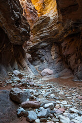 USA, Arizona. Blacktail Canyon, Grand Canyon National Park.