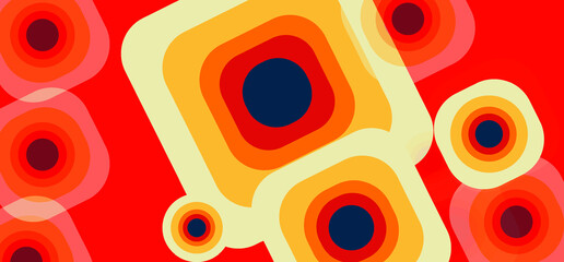 abstract colorful vector background. Rectangle shapes colorful web template