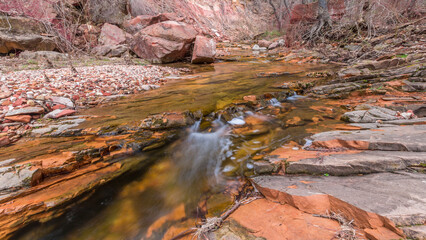 USA, Arizona. Oak Creek Canyon near Sedona.