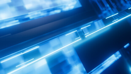 technology, computer, digital, business, design, light, internet, blue, architecture, interior, illustration, web,