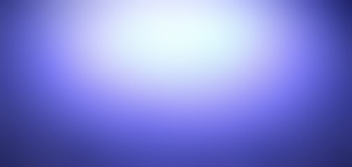 Diffused light in blue empty sky. Blur background.