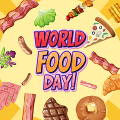 World food day poster design
