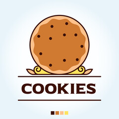 PrintCookies Logo Vector Symbol Food Bakery Brand